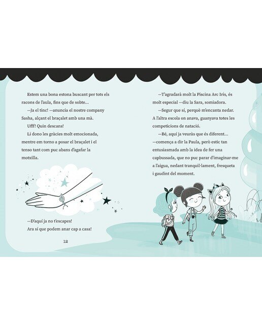 Imagen 3 de Unicòrnia 9 - Una piscina arc iris: Primeres lectures en català  (Tapa blanda)