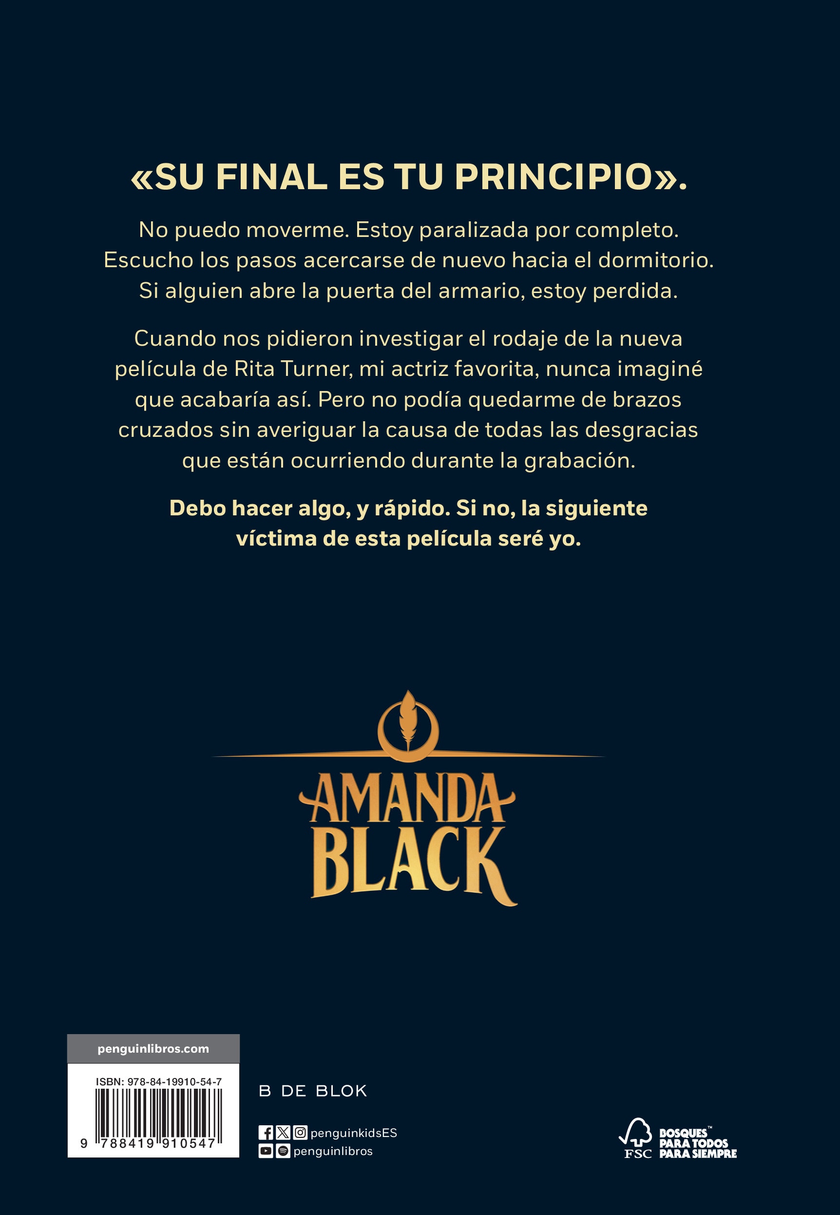 Amanda Black 10 - La película maldita (Tapa dura) 3