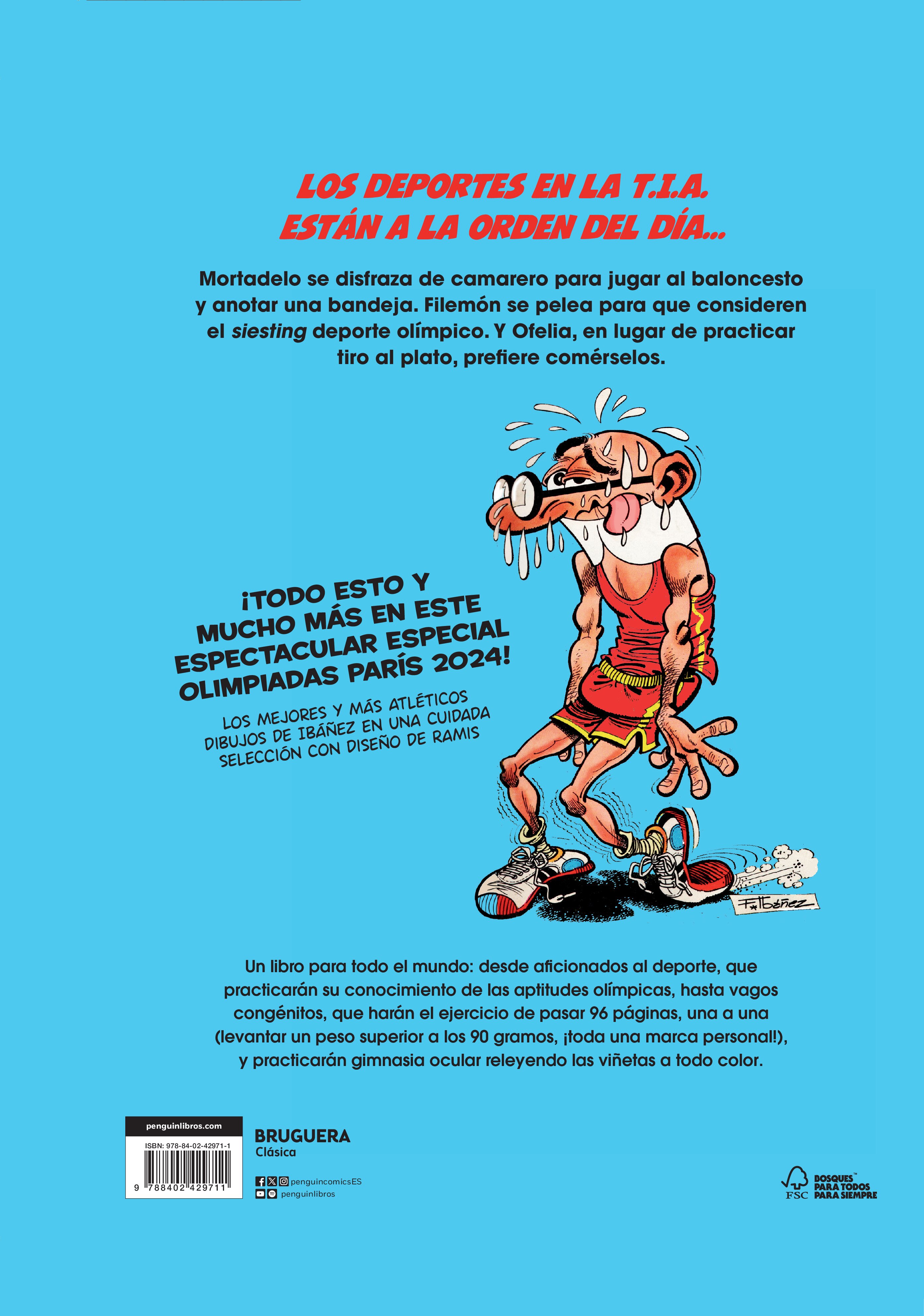 Especial Olimpiadas 2024 (Números especiales Mortadelo y Filemón)  (Tapa dura) 2