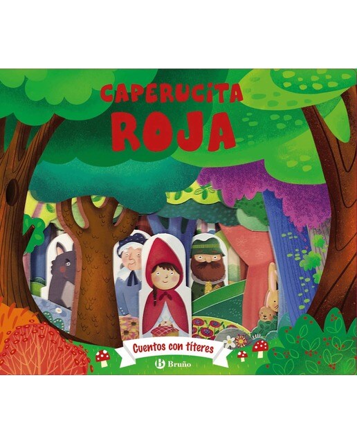Imagen 1 de Cuentos con títeres. Caperucita Roja (Tapa dura)