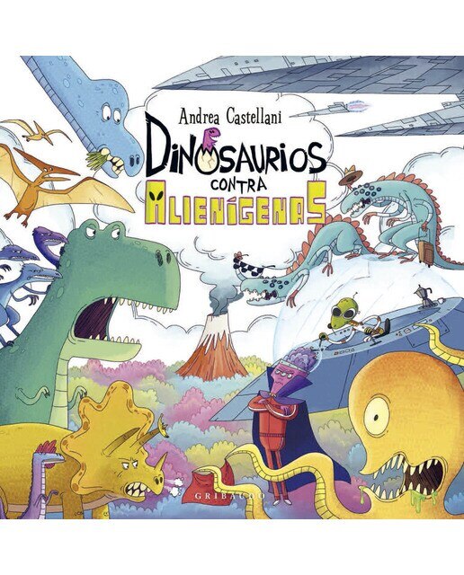 Imagen 0 de Dinosaurios contra alienígenas  (Tapa dura)