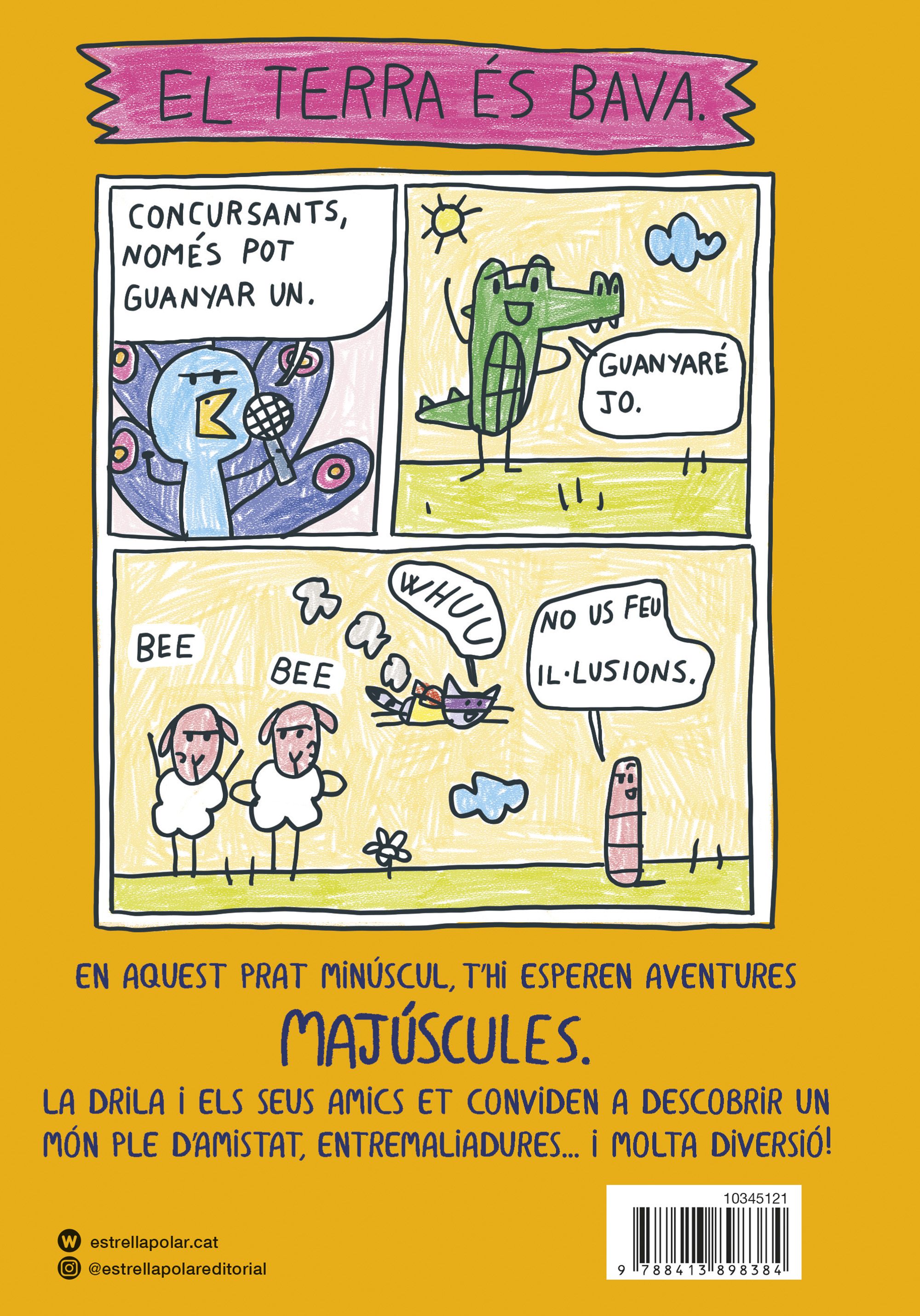 Drila Cocodrila 5. El terra és bava! Aprenc a llegir  (Tapa dura) 2