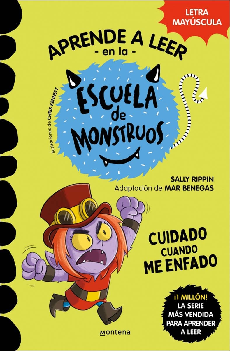 Imagen 0 de Aprender a leer en la Escuela de Monstruos 15 - Cuidado cuando me enfado: En letra MAYÚSCULA (libros para niños a partir de 5 años)  (Tapa blanda)