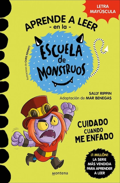 Imagen 0 de Aprender a leer en la Escuela de Monstruos 15 - Cuidado cuando me enfado: En letra MAYÚSCULA (libros para niños a partir de 5 años)  (Tapa blanda)
