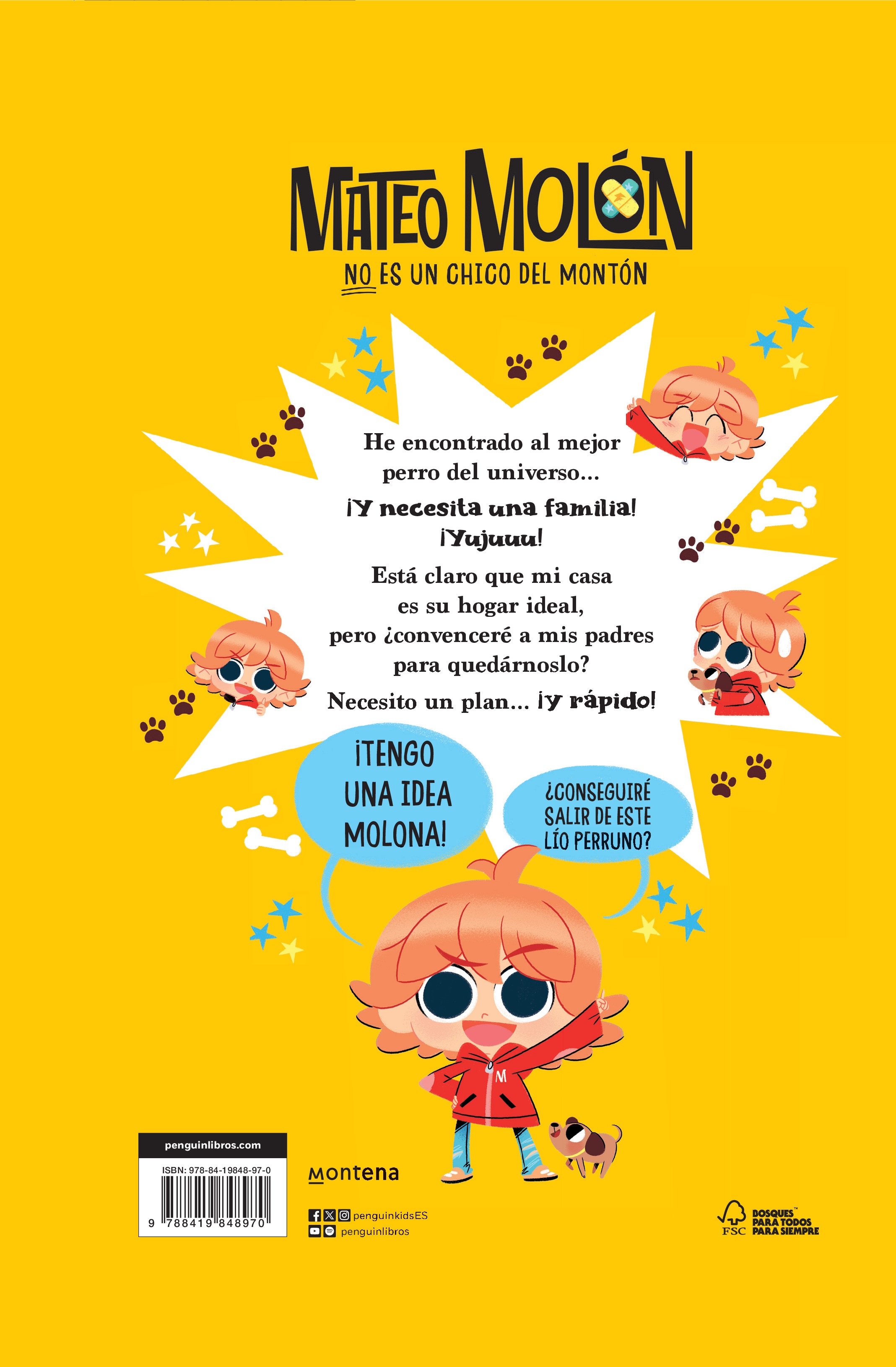 Imagen 2 de Mateo Molón 2 - Un lío perruno  (Tapa dura)