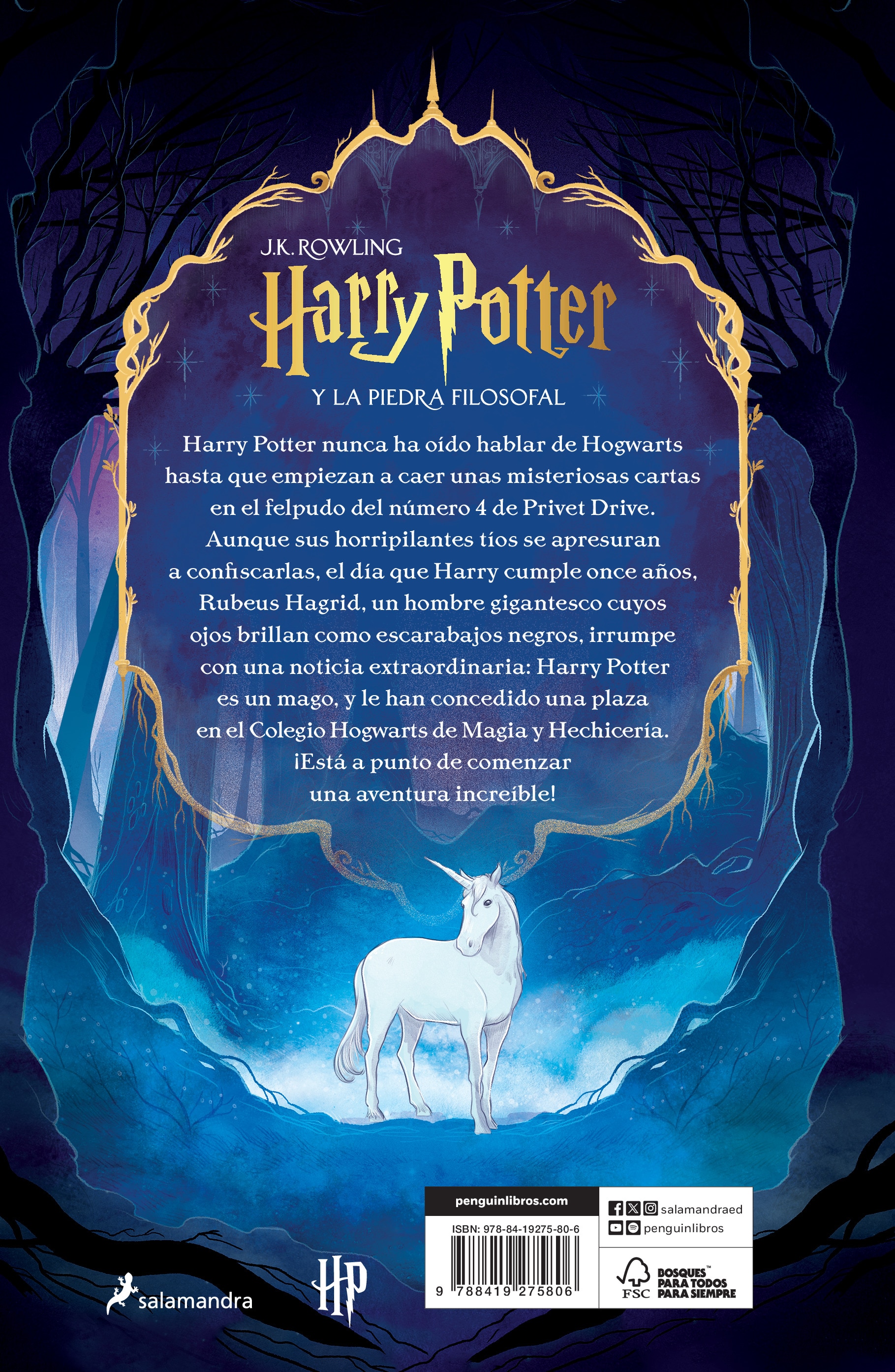 Harry Potter y la piedra filosofal (Harry Potter, 1) Edición con ilustraciones de Xavier Bonet (Tapa dura) 2
