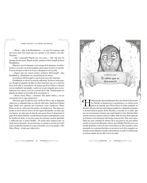 Harry Potter y la piedra filosofal (Harry Potter, 1) Edición con ilustraciones de Xavier Bonet (Tapa dura) 3