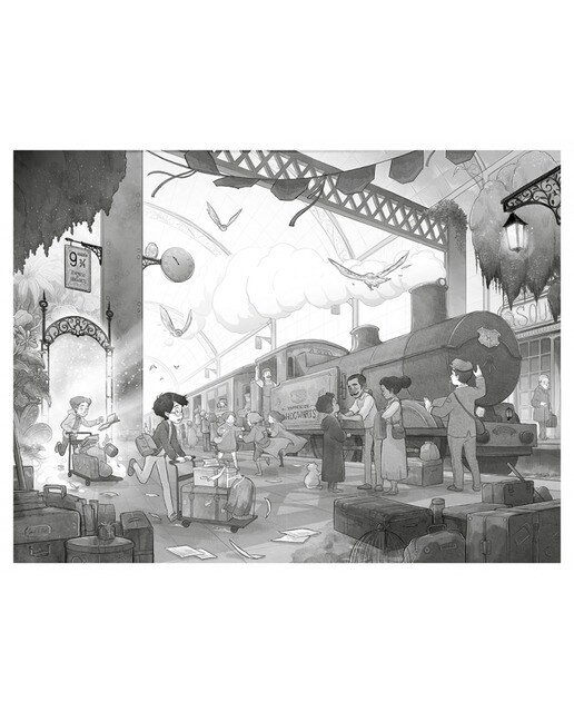 Harry Potter y la piedra filosofal (Harry Potter, 1) Edición con ilustraciones de Xavier Bonet (Tapa dura) 5