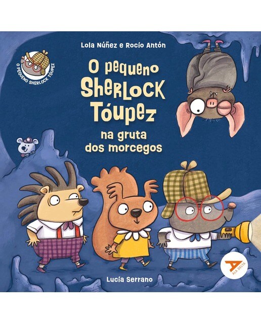 O pequeno Sherlock Tóupez na gruta dos morcegos 1