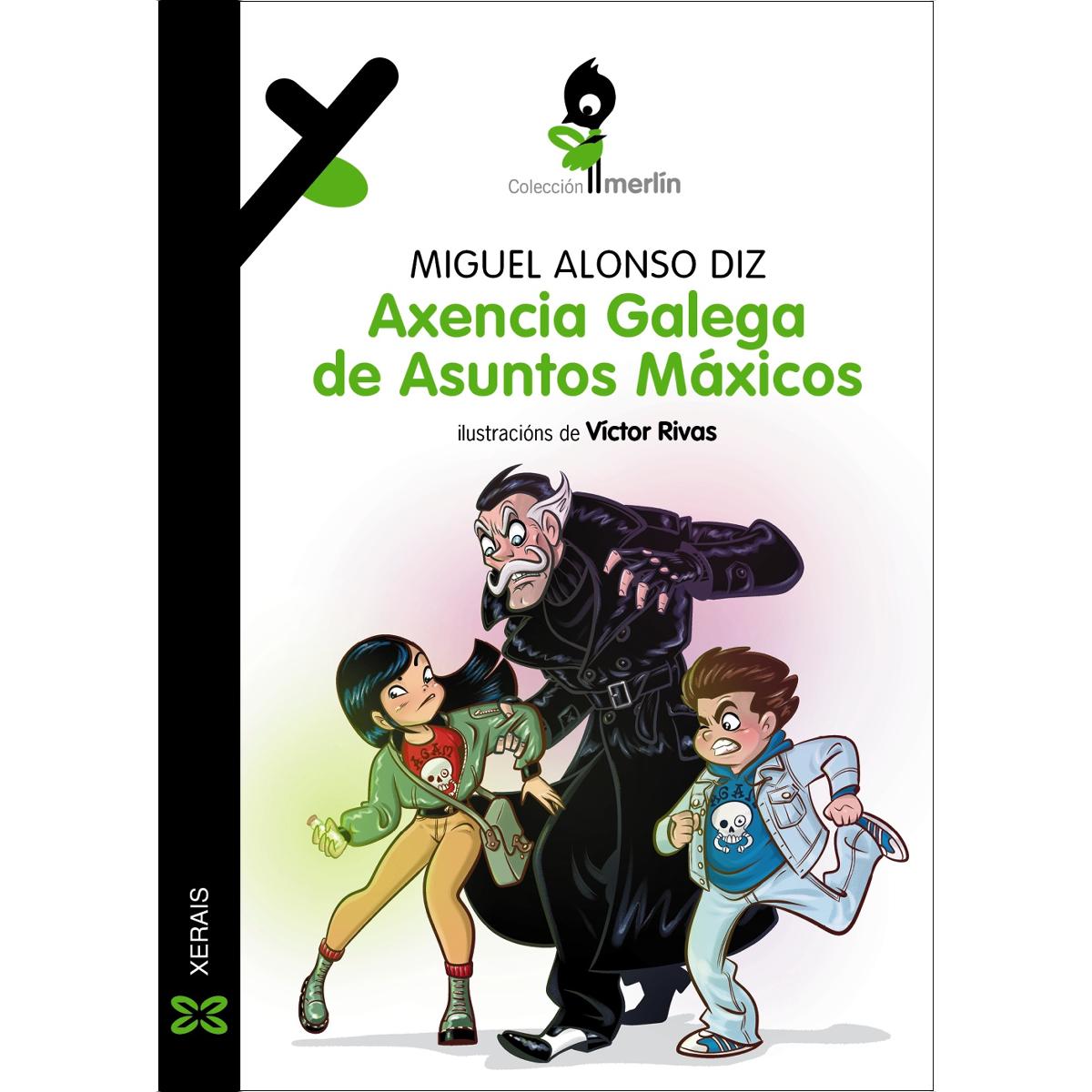 Axencia Galega de Asuntos Máxicos (Capa mole com abas) 1