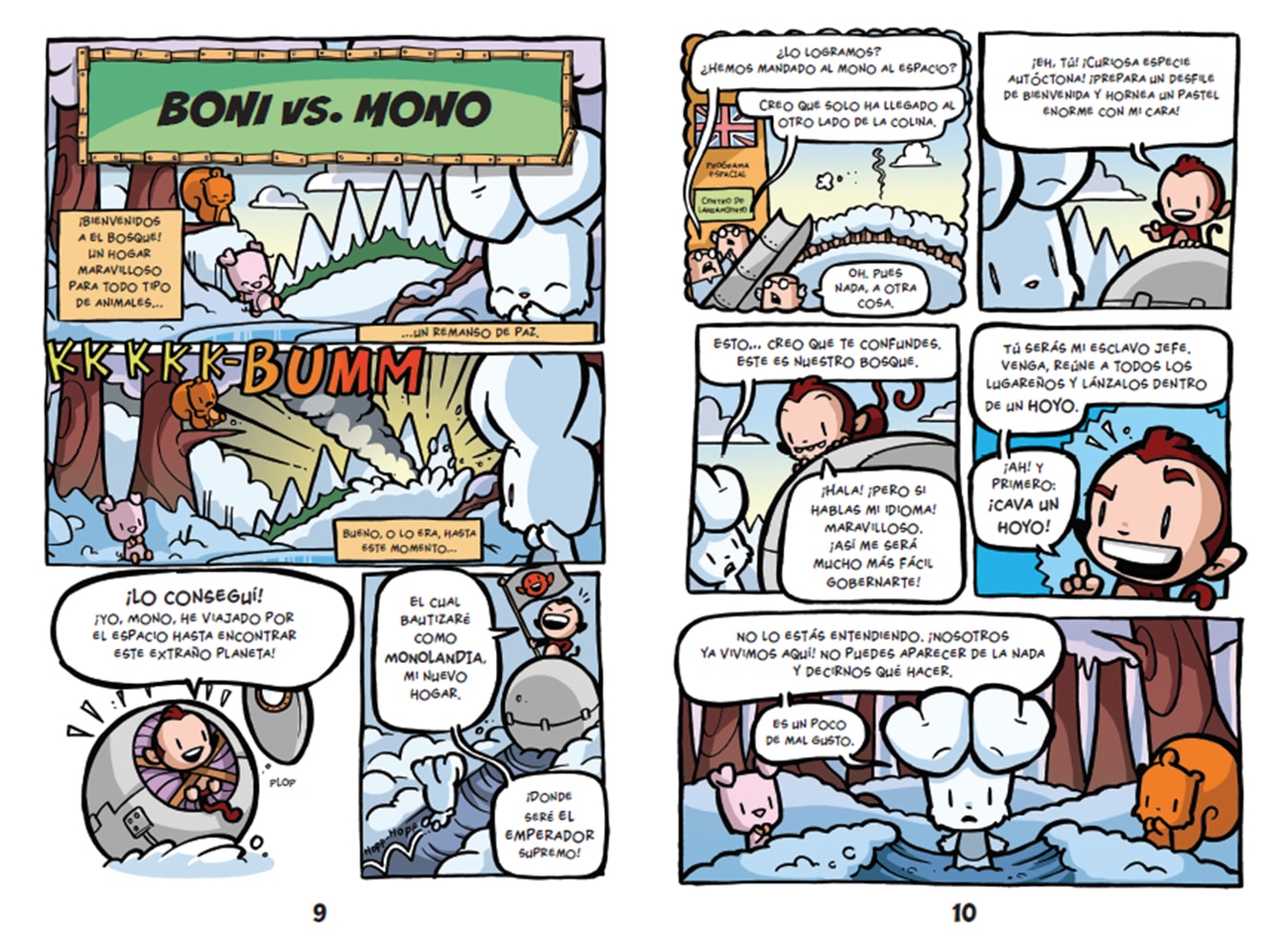 Boni vs. Mono. Boni vs Mono La batalla más divertida acaba de empezar (Tapa dura) 3