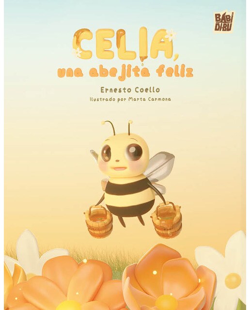 Celia, una abejita feliz