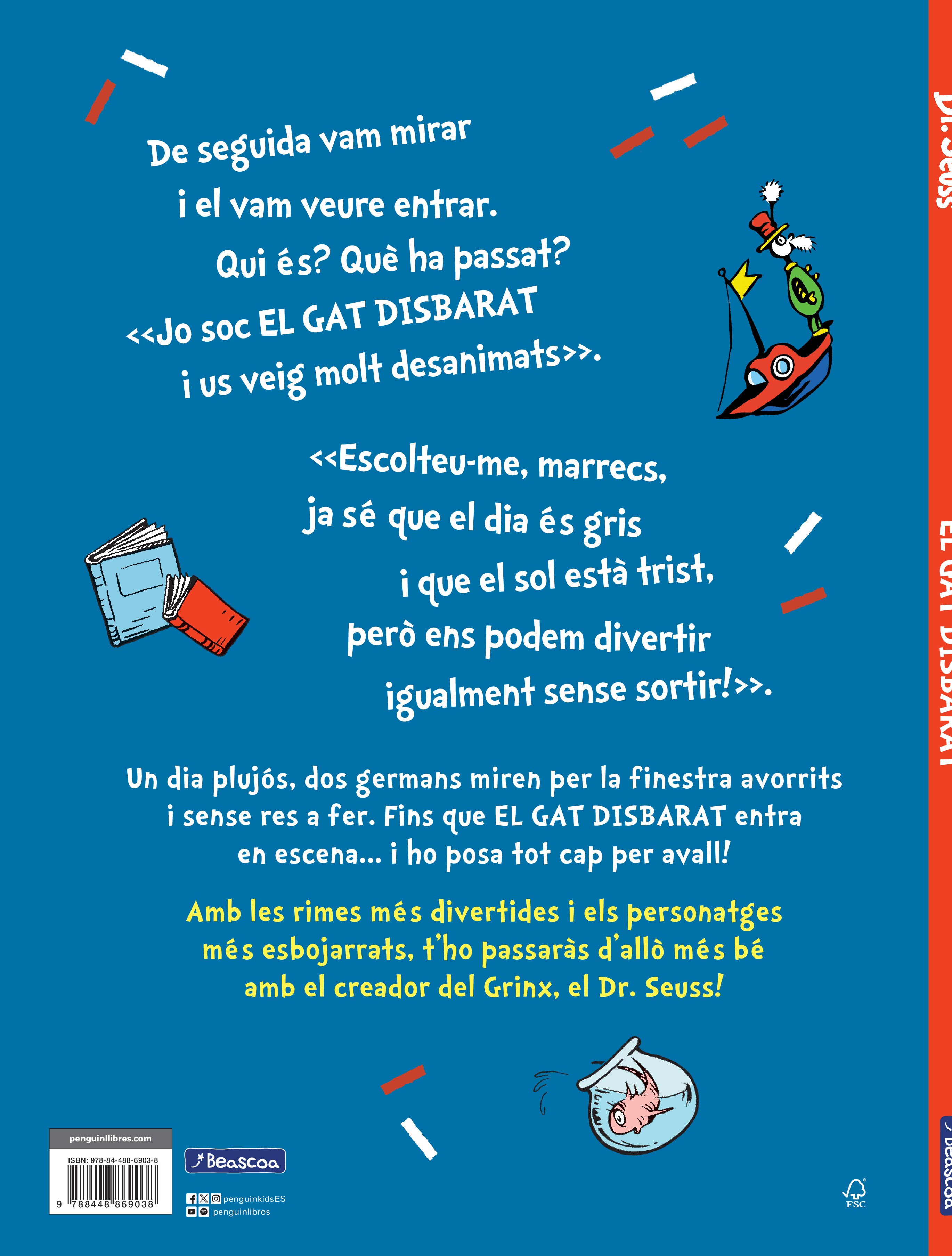 Imagen 2 de El gat Disbarat (Dr. Seuss)  (Tapa dura)