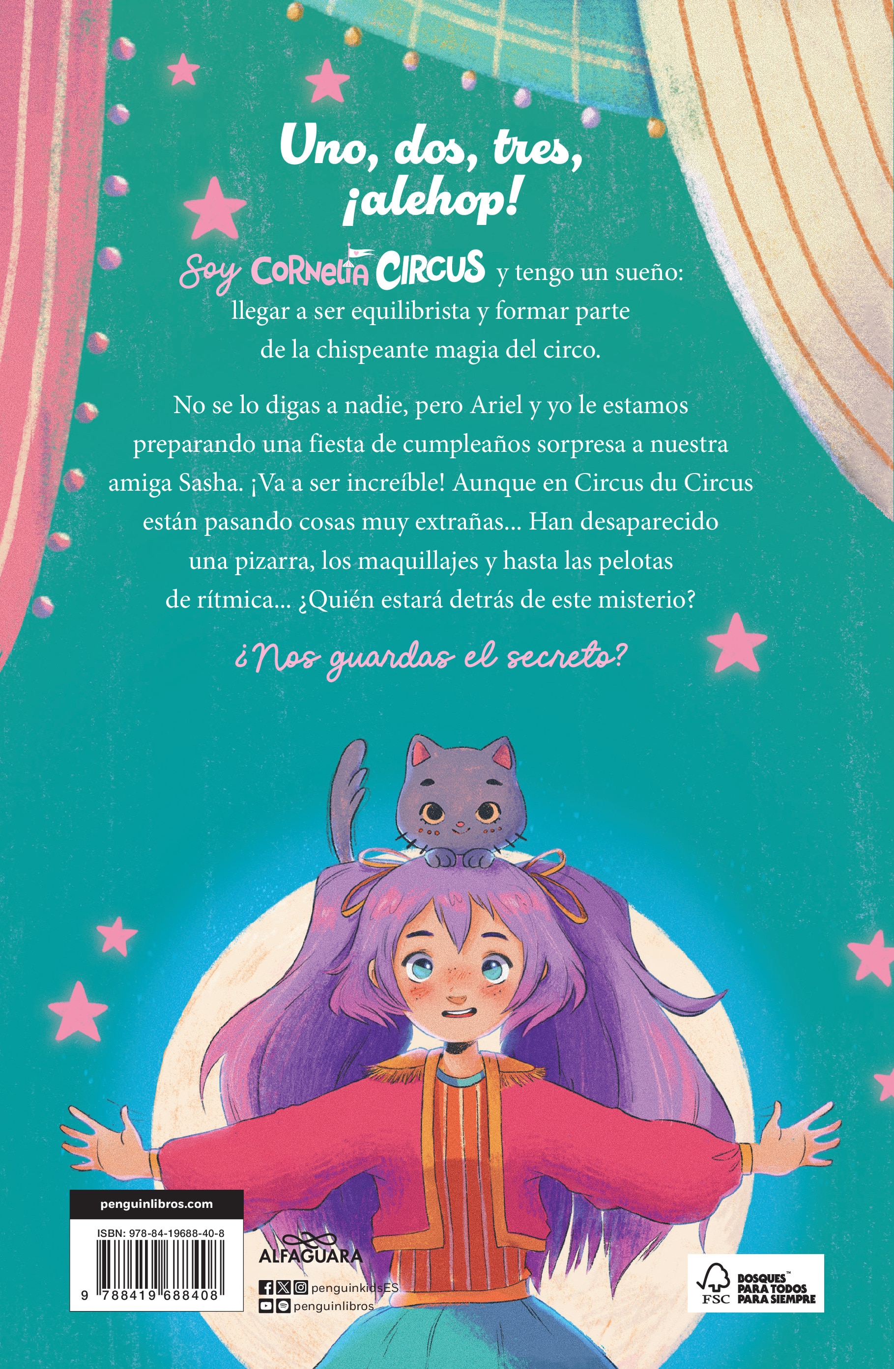 Cornelia Circus 2 - La fiesta sorpresa: Aventuras y volteretas a la luz de las estrellas  (Tapa dura) 2