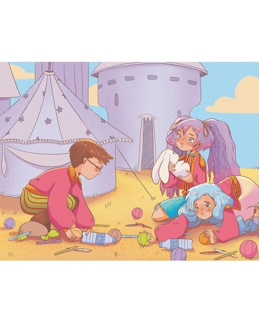 Cornelia Circus 2 - La fiesta sorpresa: Aventuras y volteretas a la luz de las estrellas  (Tapa dura) 3