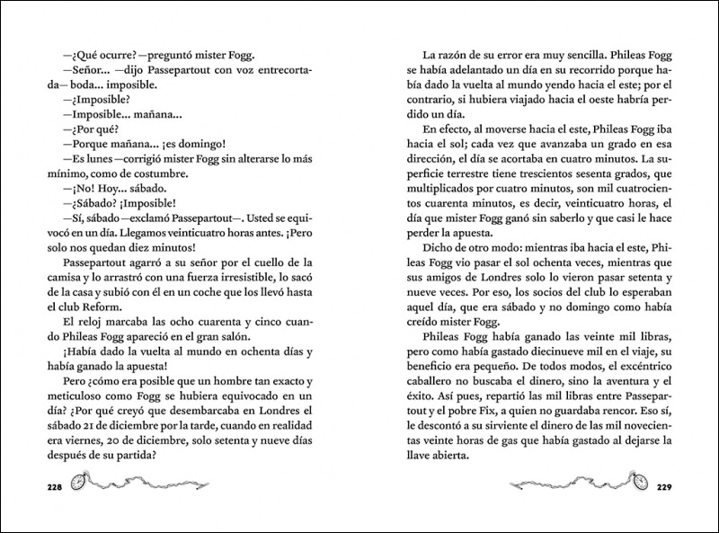Julio Verne - La vuelta al mundo en 80 días (edición actualizada, ilustrada y adaptada)  (Tapa blanda) 7