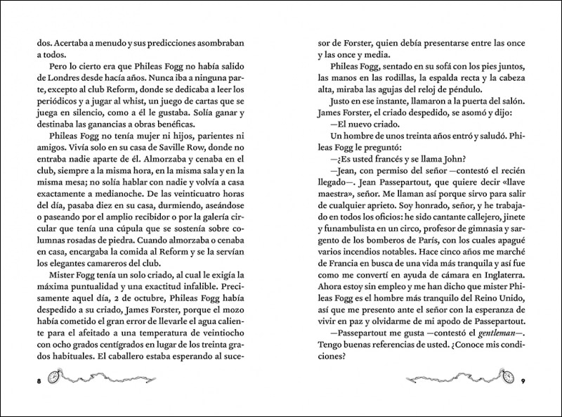 Julio Verne - La vuelta al mundo en 80 días (edición actualizada, ilustrada y adaptada)  (Tapa blanda) 10