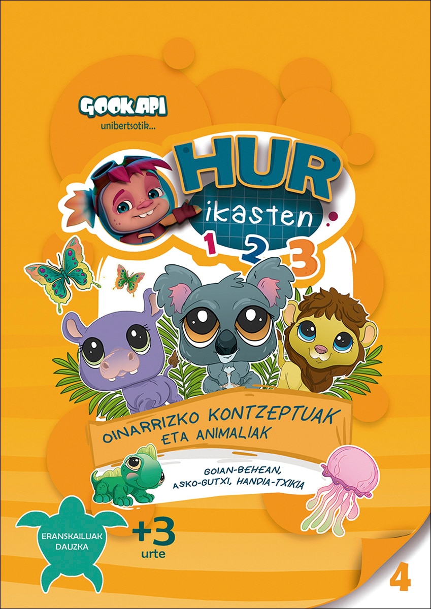 Hur ikasten 4. Oinarrizko kontzeptuak eta animaliak (Capa mole) 1