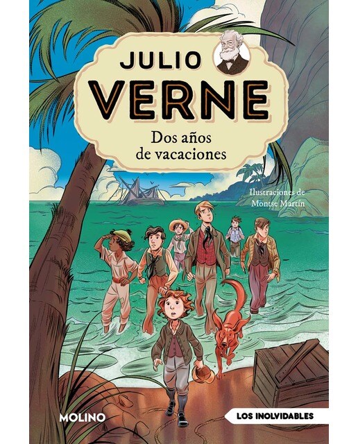 Julio Verne - Dos años de vacaciones (edición actualizada, ilustrada y adaptada)  (Tapa blanda) 1