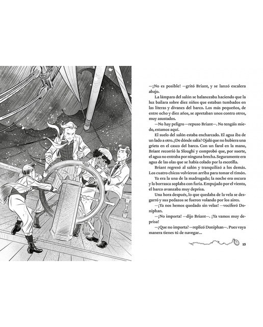 Julio Verne - Dos años de vacaciones (edición actualizada, ilustrada y adaptada)  (Tapa blanda) 6