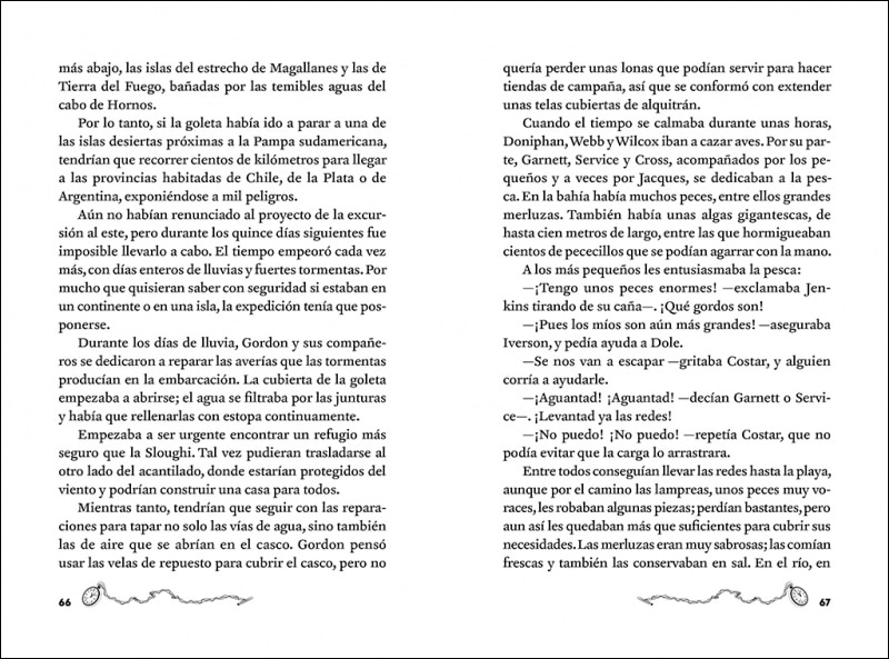 Julio Verne - Dos años de vacaciones (edición actualizada, ilustrada y adaptada)  (Tapa blanda) 8
