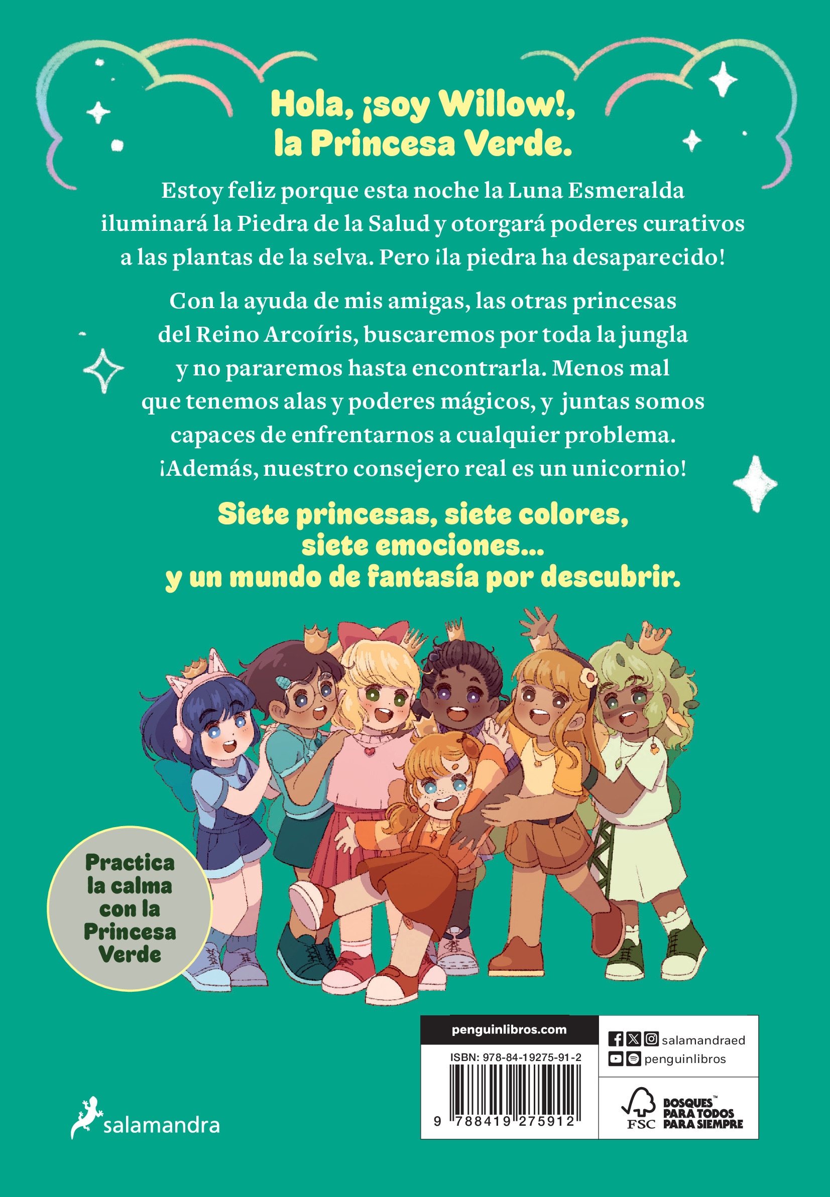 Reino Arcoíris 3 - La magia de la luna esmeralda  (Tapa blanda) 2