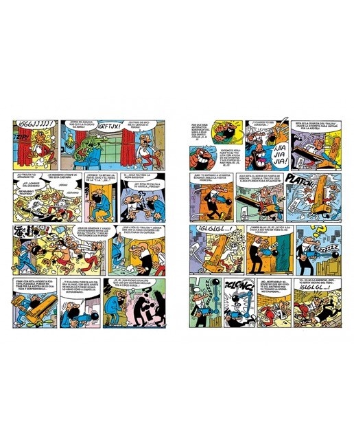 El ascenso | Hay un traidor en la T.I.A. | El caso de los señores pequeñitos | En Alemania | Terroristas (Súper Humor Mortadelo 19)  (Tapa dura) 6