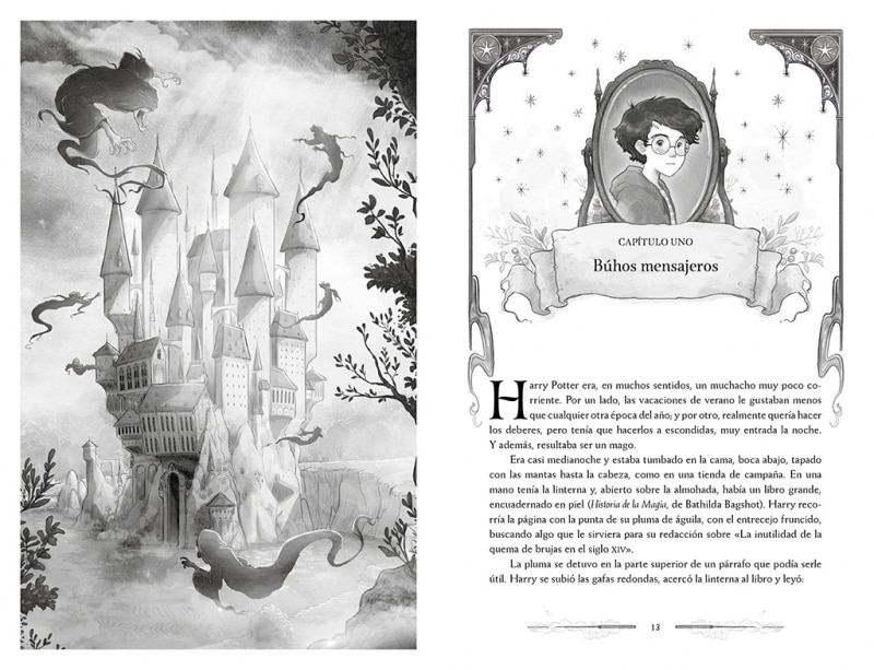 Harry Potter y el prisionero de Azkaban (Harry Potter, 3) Edición con ilustraciones de Xavier Bonet  (Tapa dura) 10