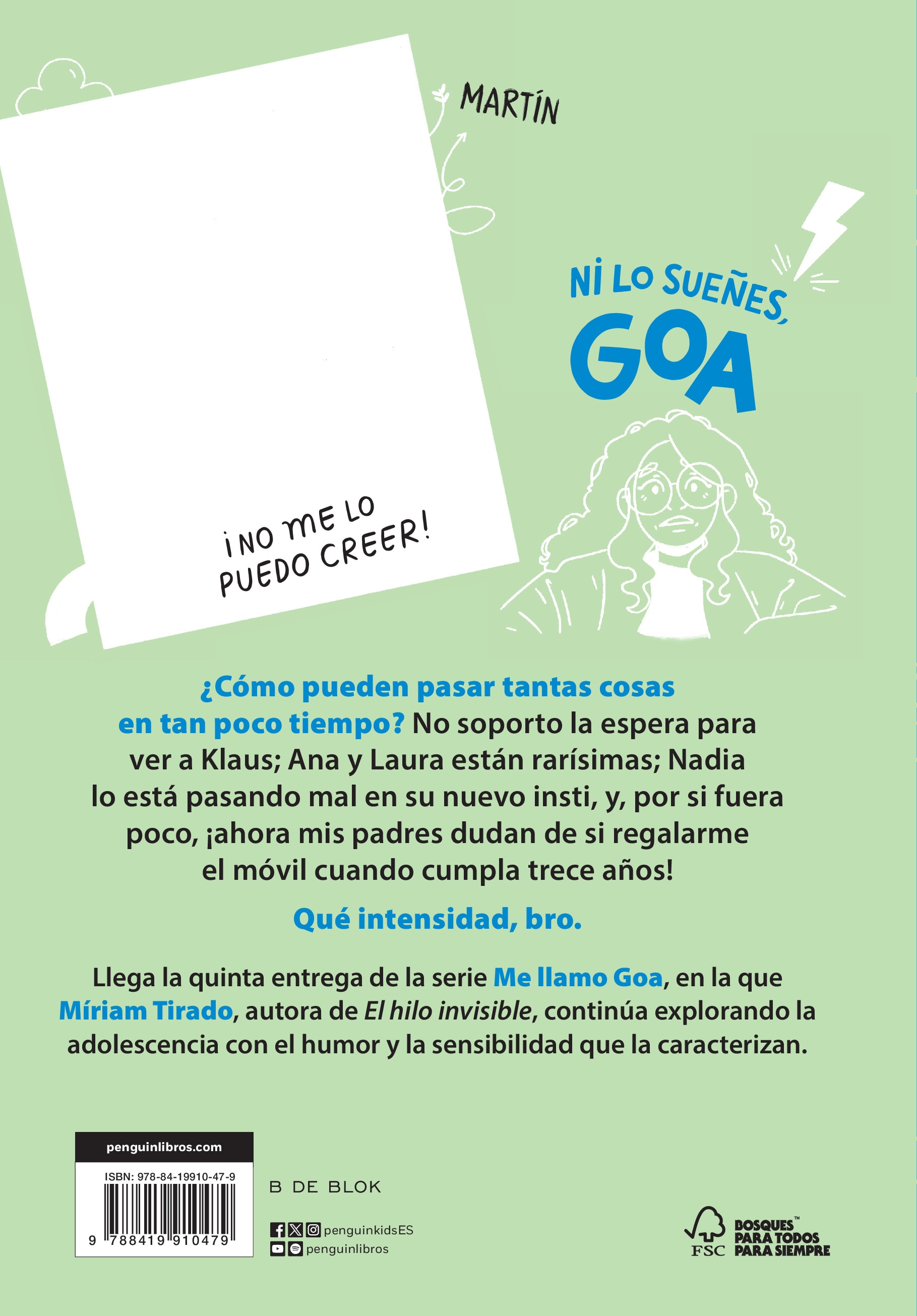 Me llamo Goa 5 - ¡Ni lo sueñes, Goa!: ¡No me lo puedo creer! (Tapa dura) 2
