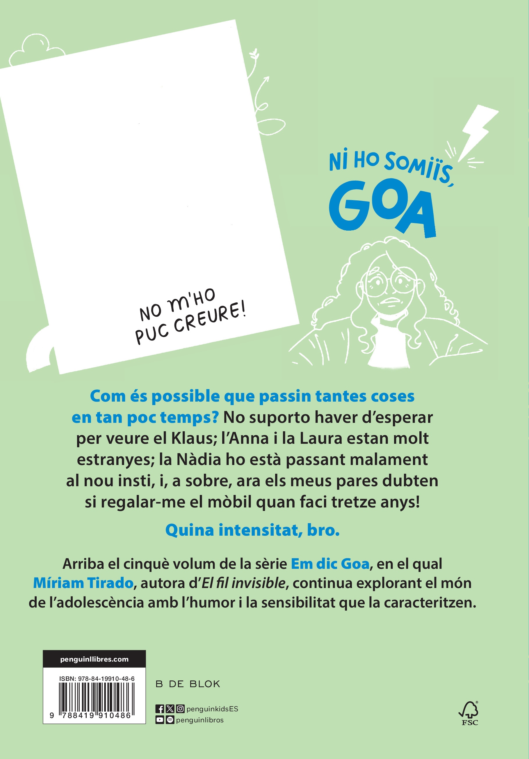 Ni ho somiïs, Goa (Em dic Goa, 5) (Tapa dura) 2