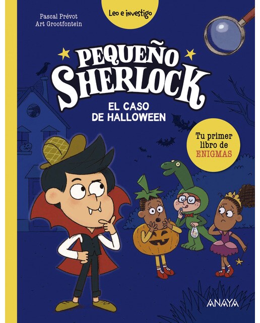 Imagen 0 de Pequeño Sherlock: El caso de Halloween: Tu primer libro de enigmas