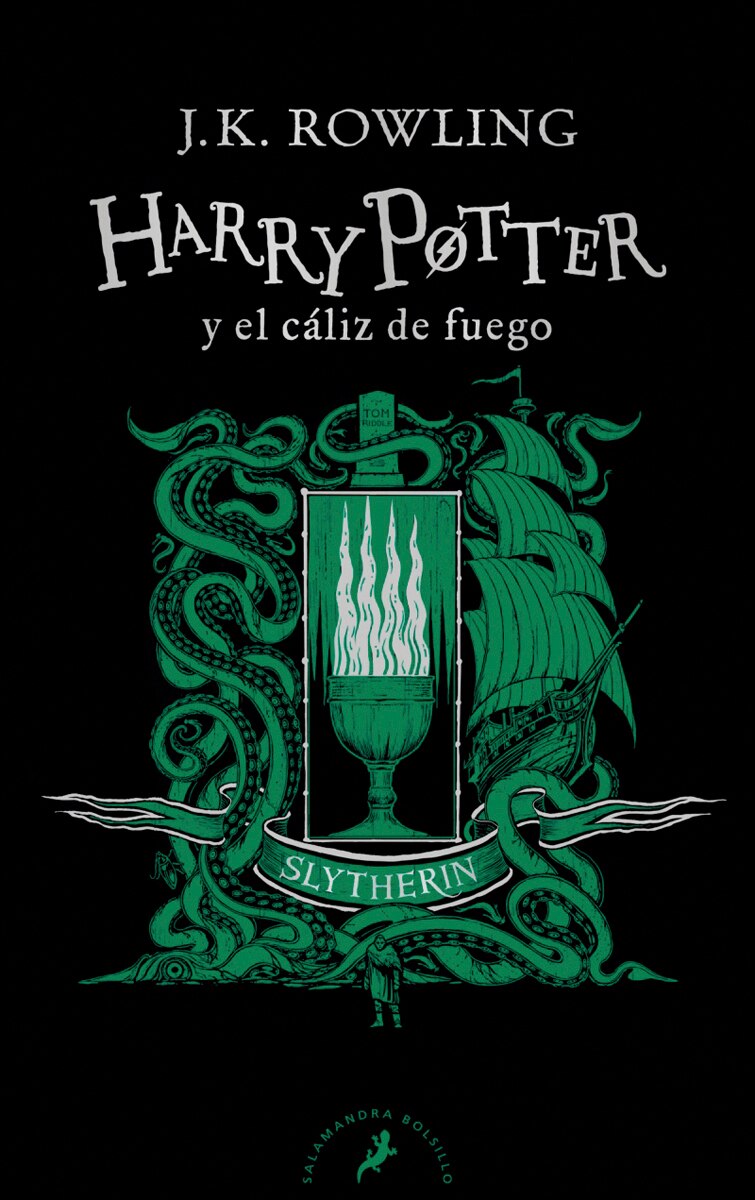 ESTUCHE HARRY POTTER SLYTHERIN (EDICIÓN (Tapa blanda) 8