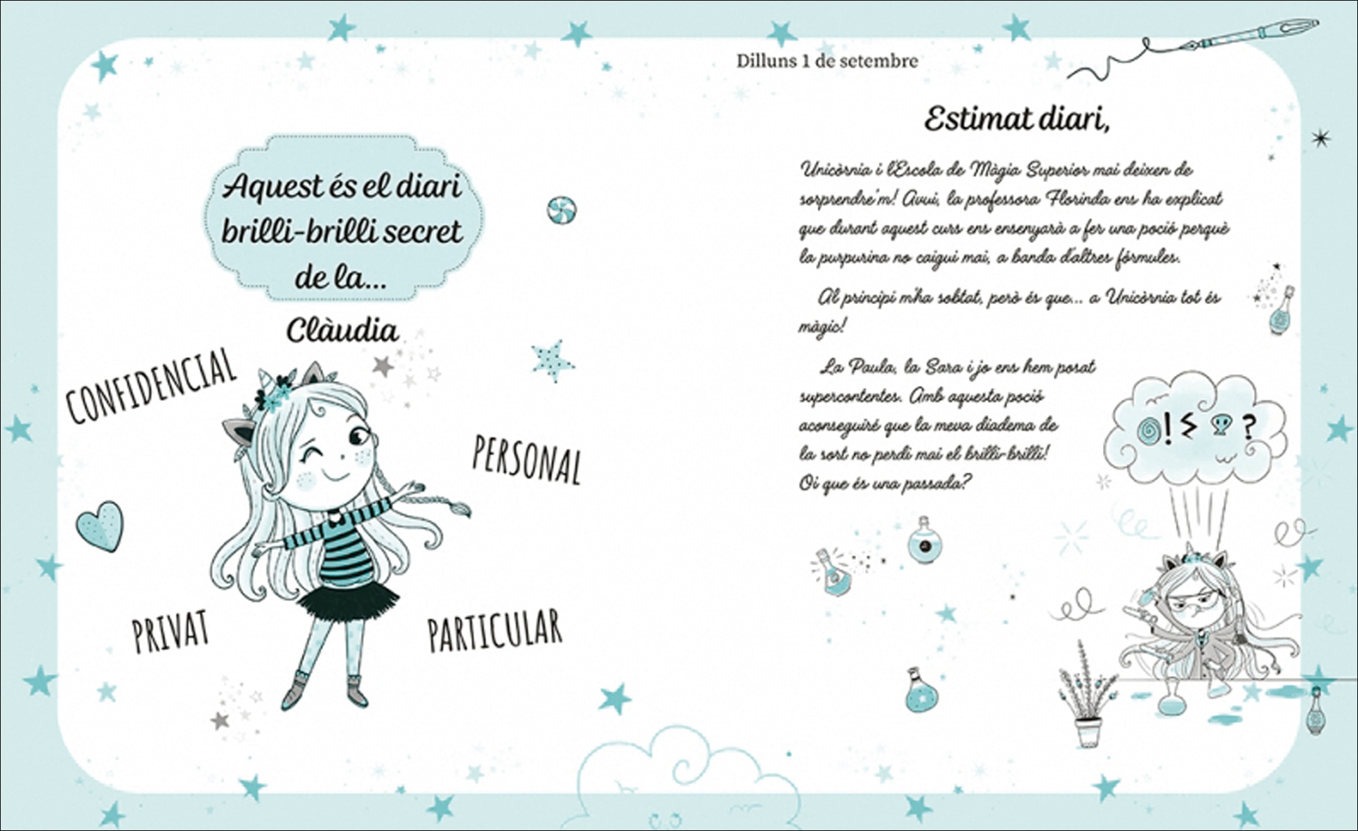 Unicòrnia: El diari secret de la Clàudia (Tapa dura) 3