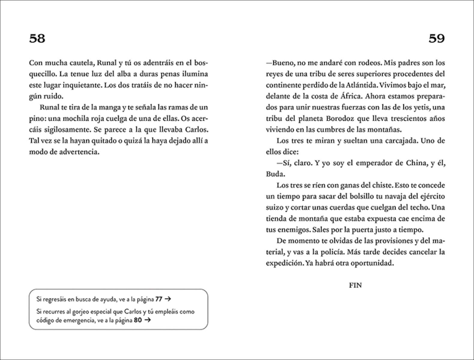Elige tu propia aventura - El abominable hombre de las nieves  (Tapa blanda) 5