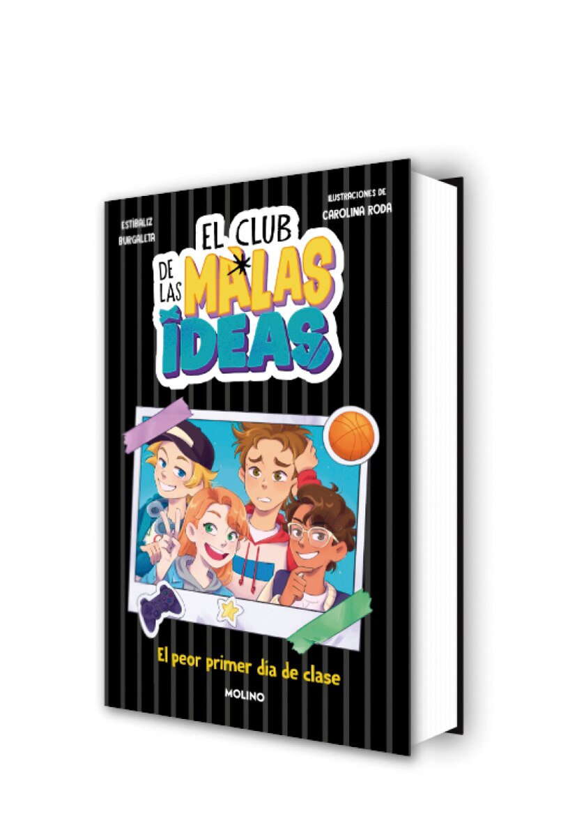 El club de las malas ideas 1 - El peor primer día de clase  (Tapa dura) 2