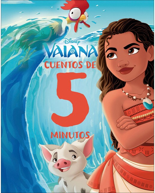 Imagen 1 de Vaiana. Cuentos de 5 minutos (Tapa dura)