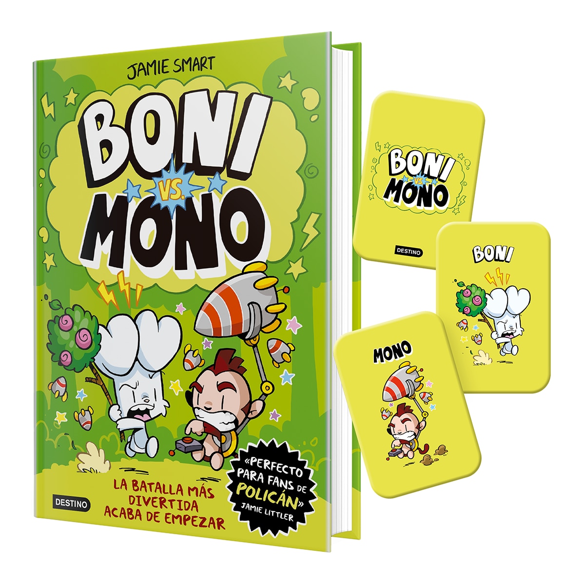 Imagen 0 de Pack Boni vs. Mono + gadget