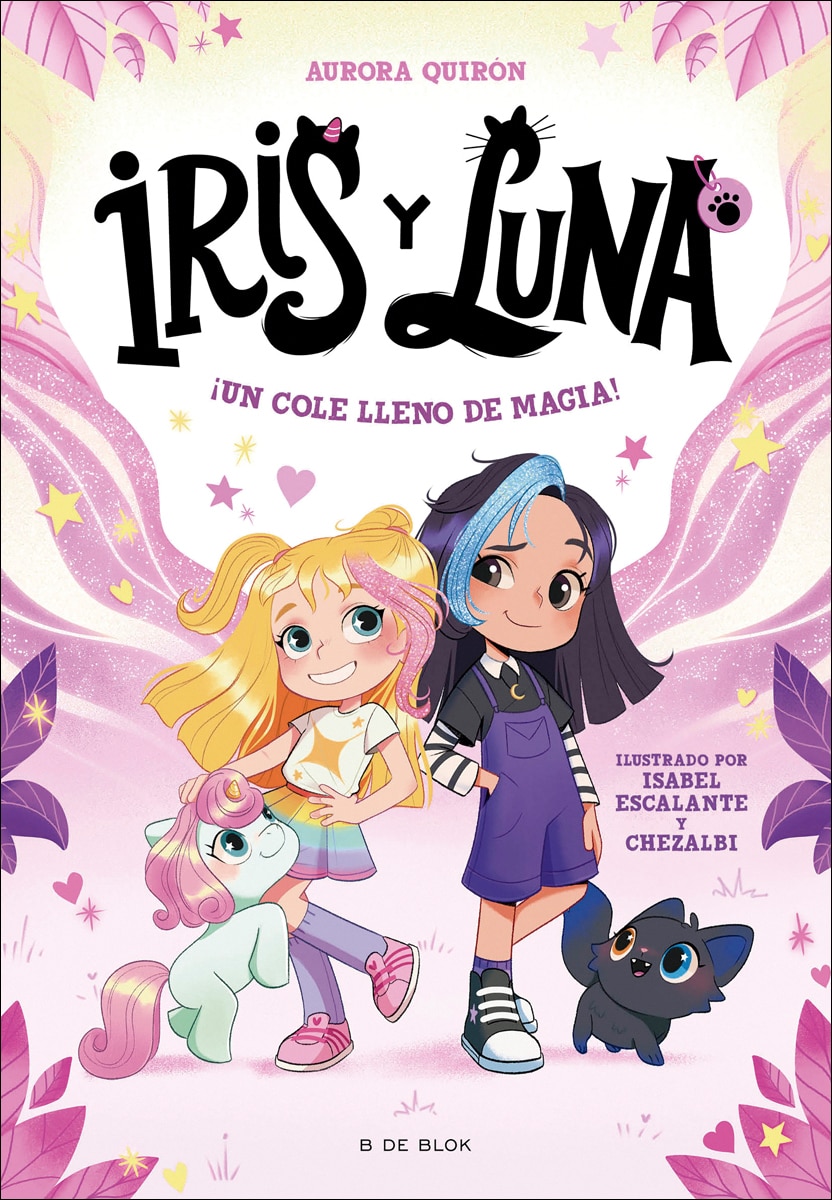Imagen 1 de Iris y Luna: cuidadoras de cachorritos mágicos 1 - ¡Un cole lleno de magia! (Tapa blanda)