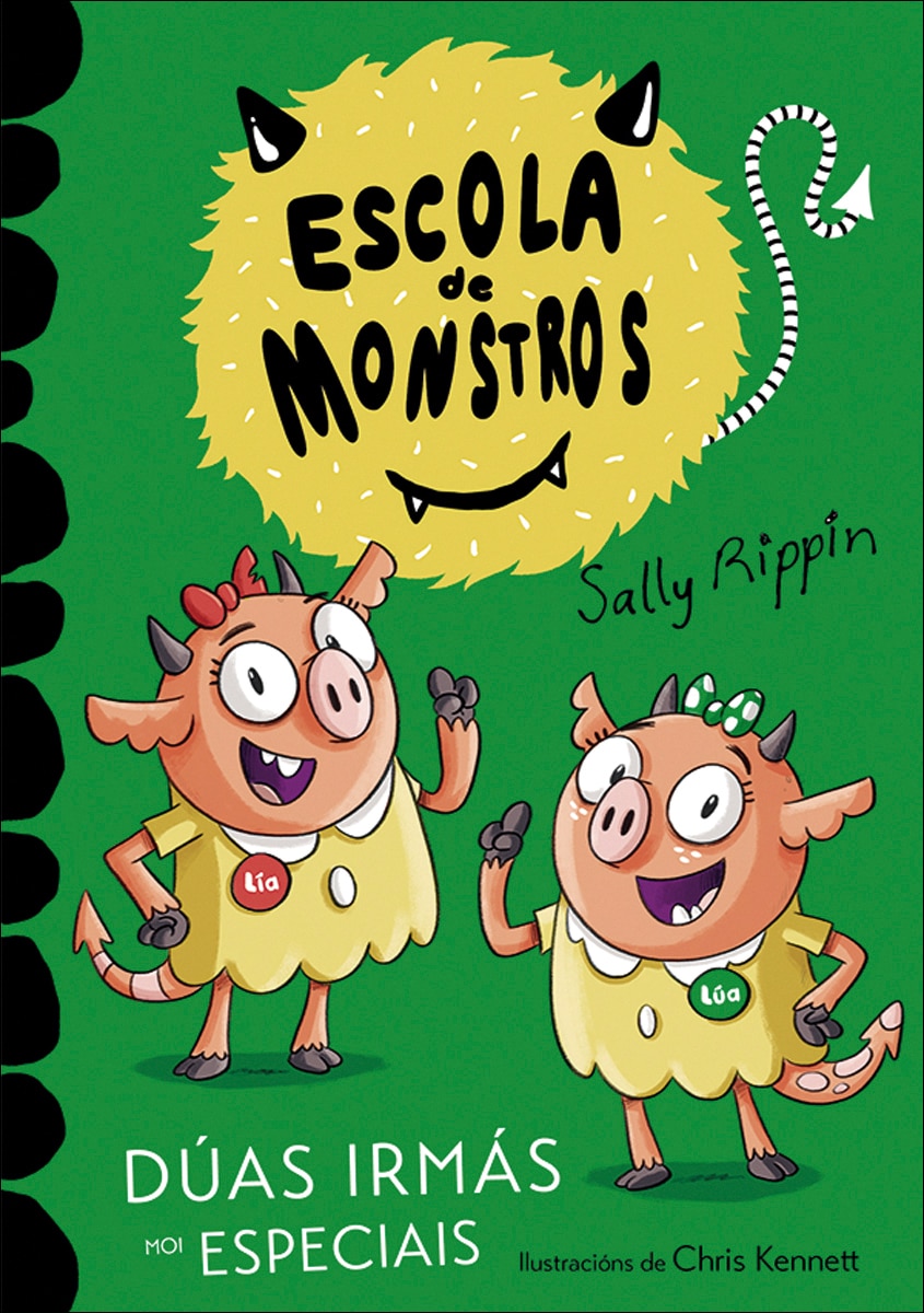 Aprende a ler na Escola de Monstros 3 - Dúas irmás moi especiais: (Libros para nenos e nenas a partir de 5 anos) (Capa mole) 1