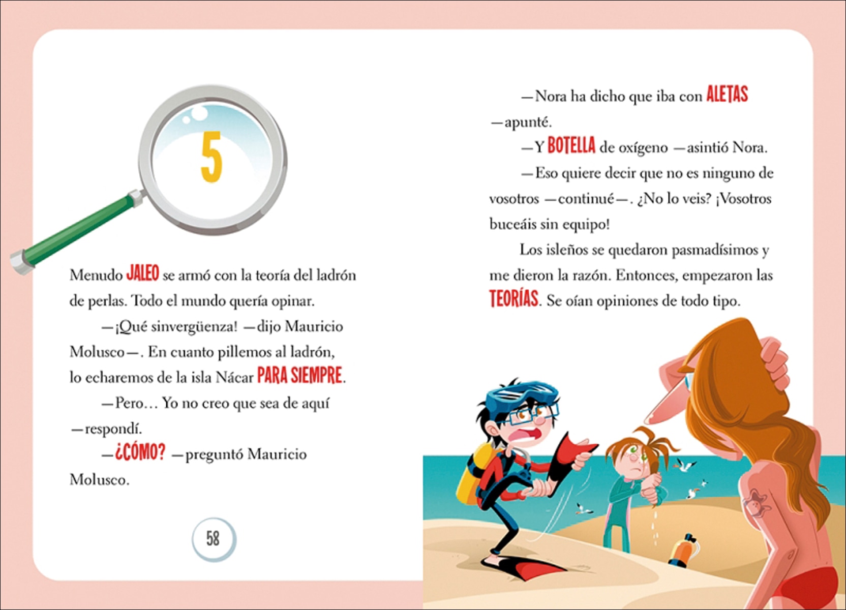 Los cazamisterios 8 - El caso del robo bajo el mar (Tapa blanda) 7