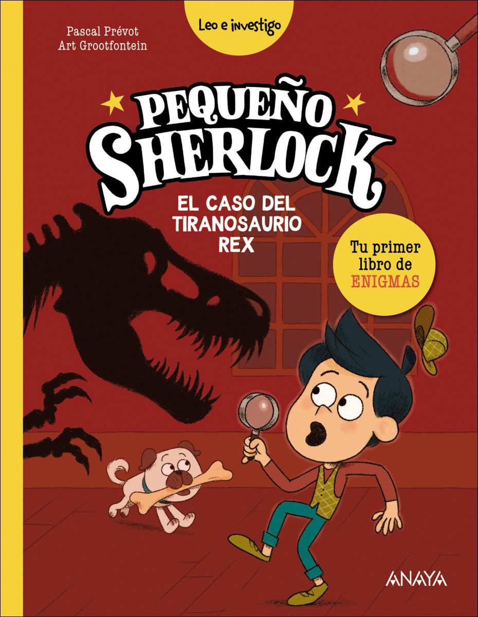 Imagem 0 de Pequeño Sherlock: El caso del tiranosaurio rex: Tu primer libro de enigmas