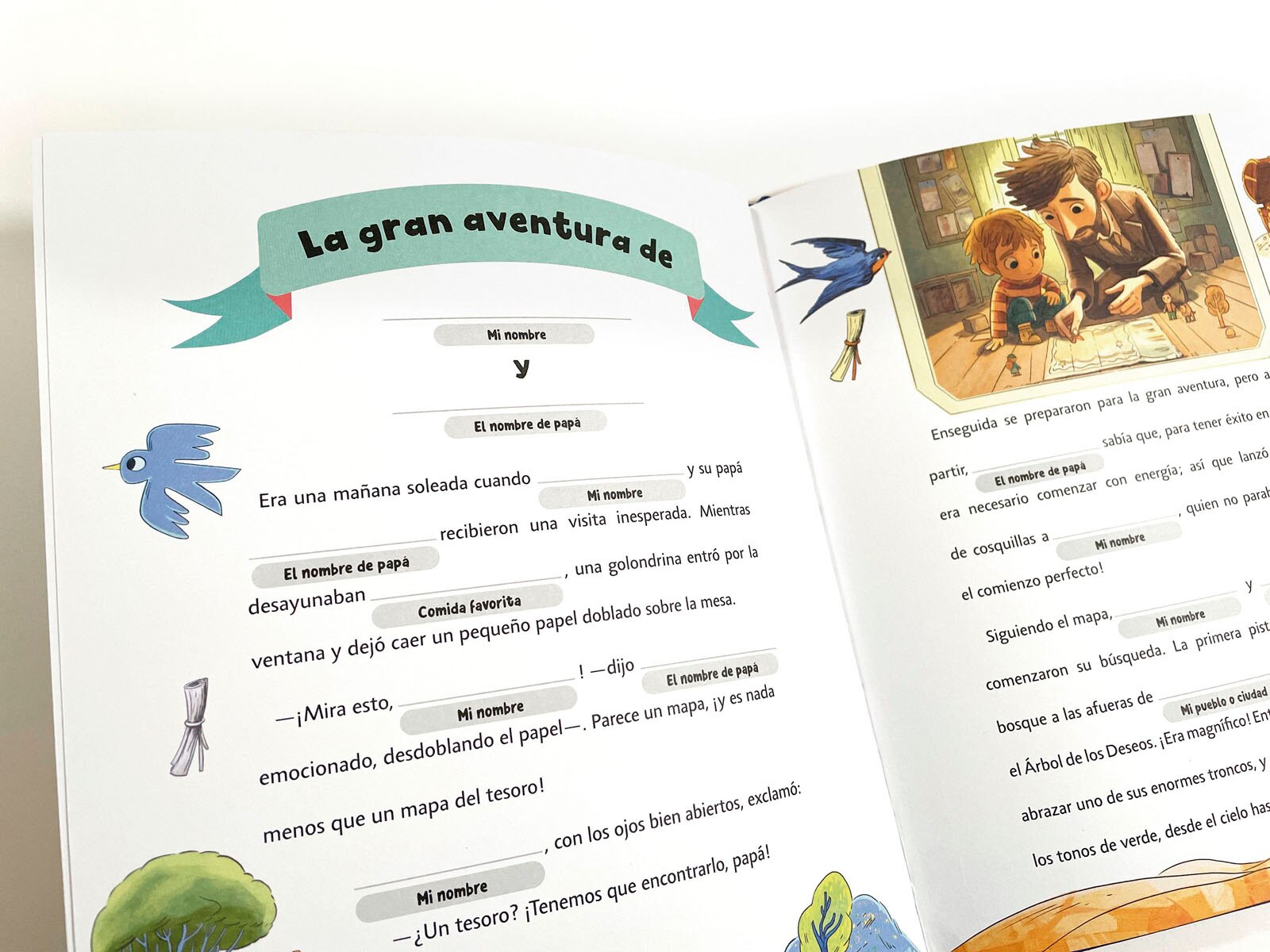 ¡Te quiero, papá!: Libro personalizable 4