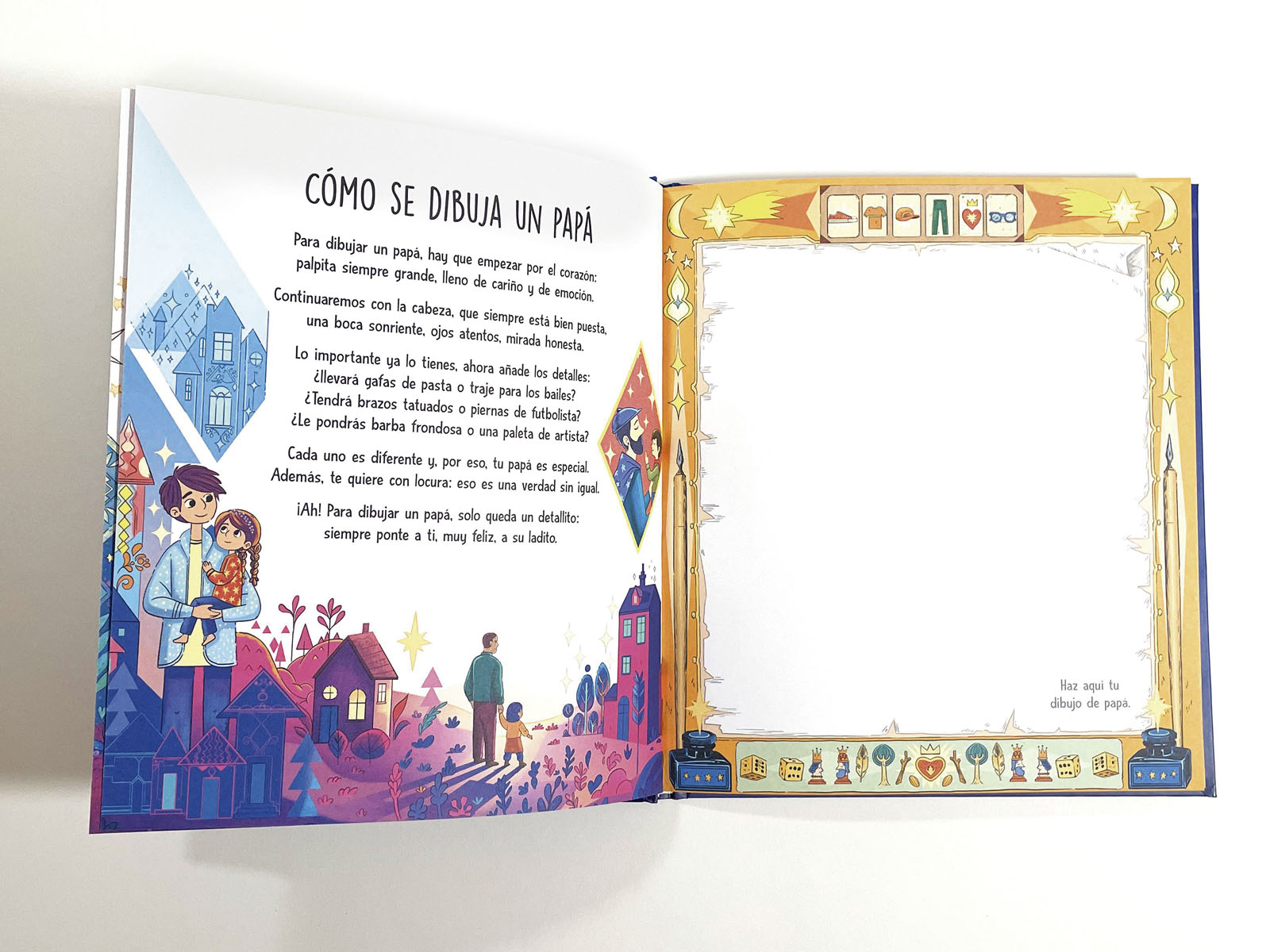 ¡Te quiero, papá!: Libro personalizable 6