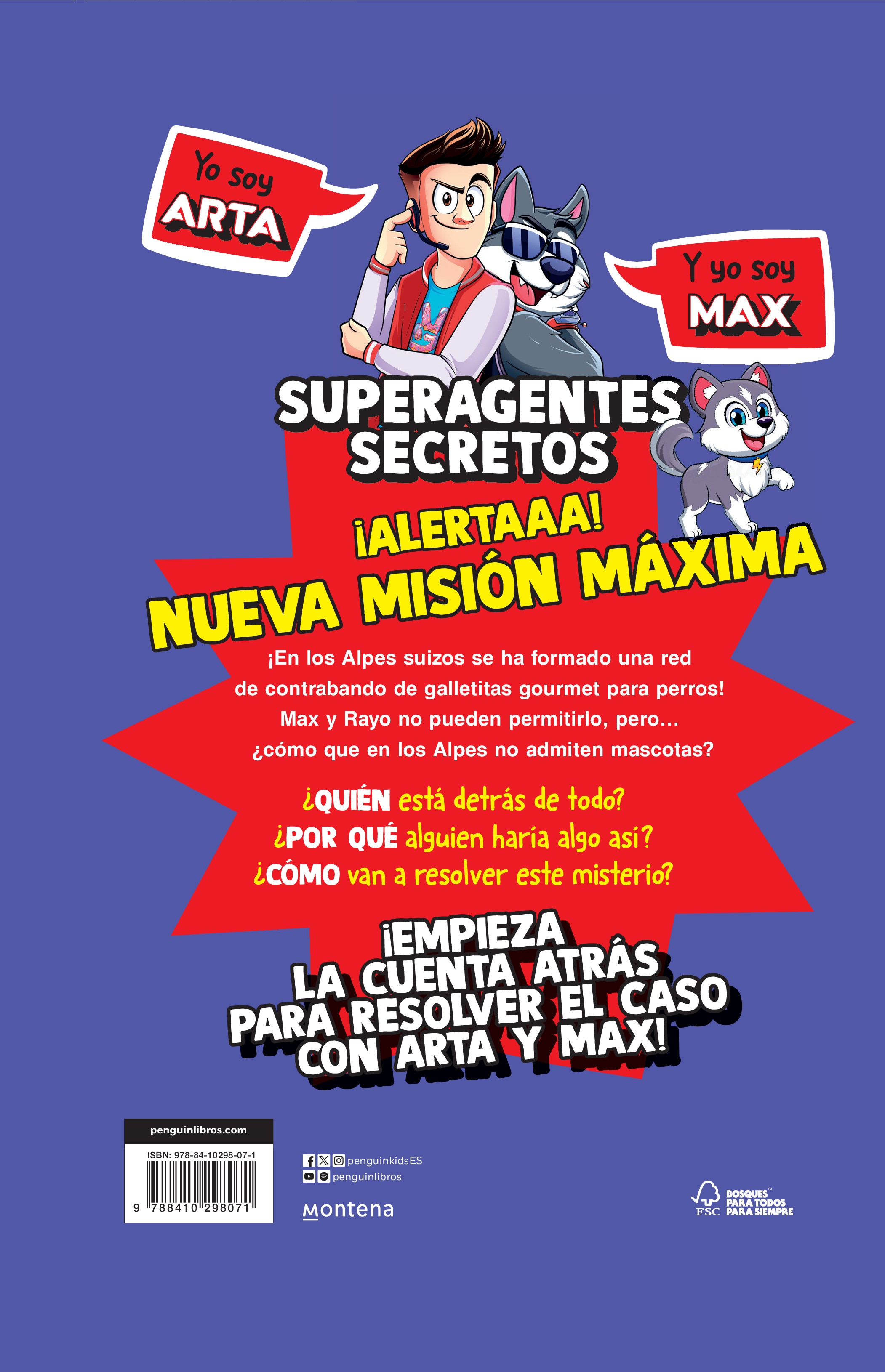 Arta y Max 3 - Agentes bajo cero (Tapa dura) 2