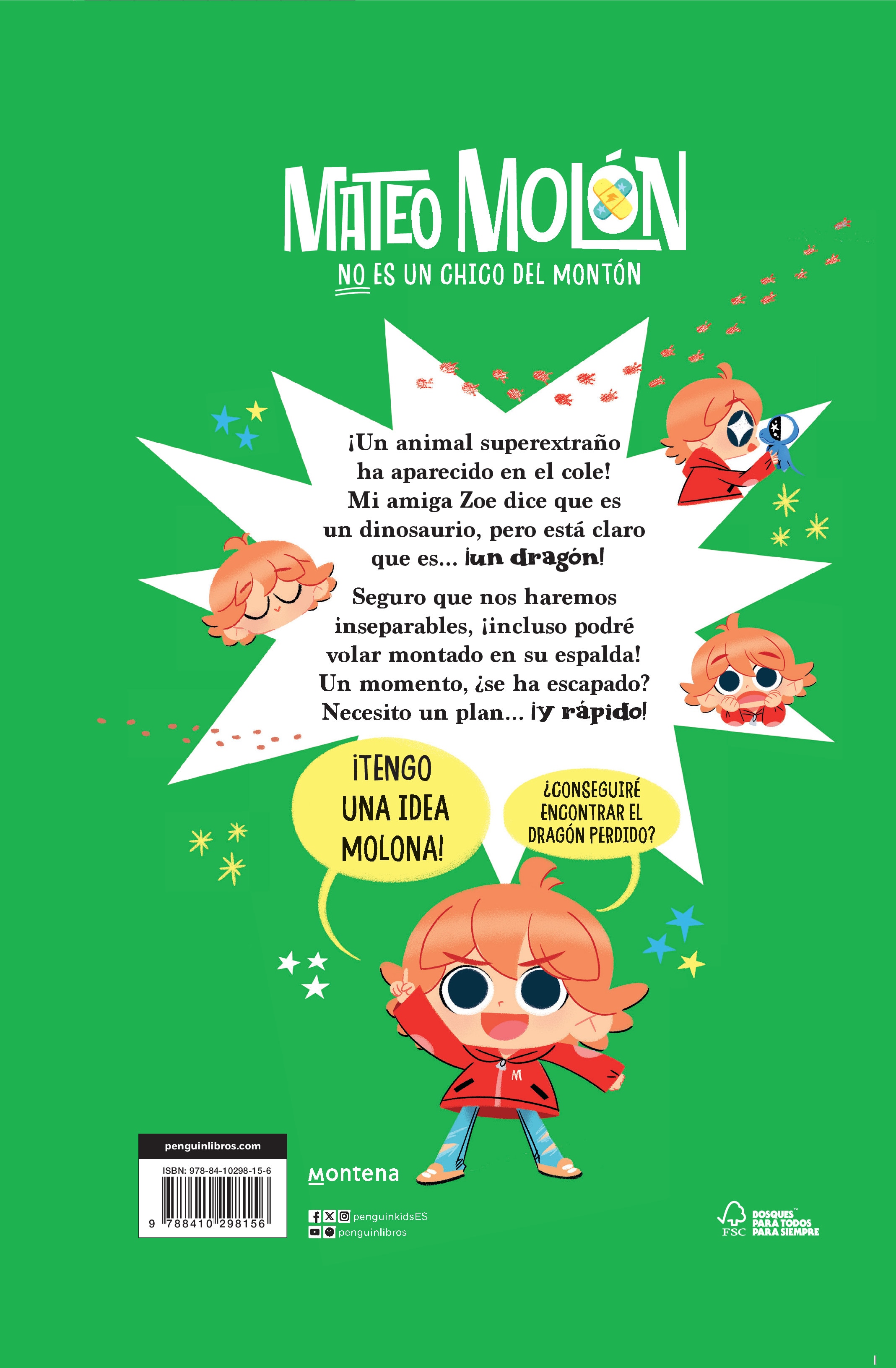 Imagen 2 de Mateo Molón 4 - El dragón perdido  (Tapa dura)