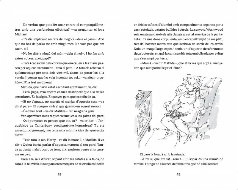 Matilda (edició en català): Textos originals de l'autor (Tapa