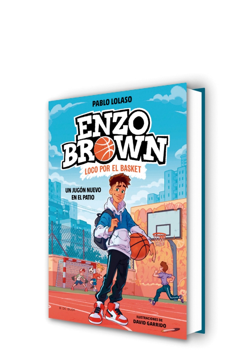 Enzo Brown: loco por el basket 1 - Un jugón nuevo en el patio (Tapa dura) 1