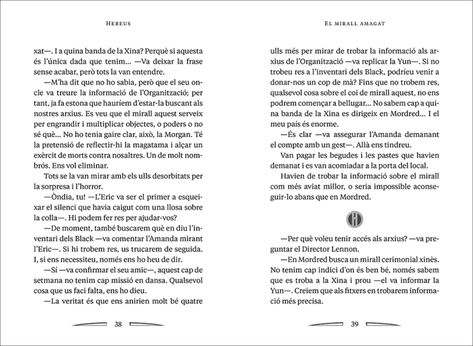 El mirall amagat (Hereus,3) (de l'Univers Amanda Black) (Tapa dura) 4