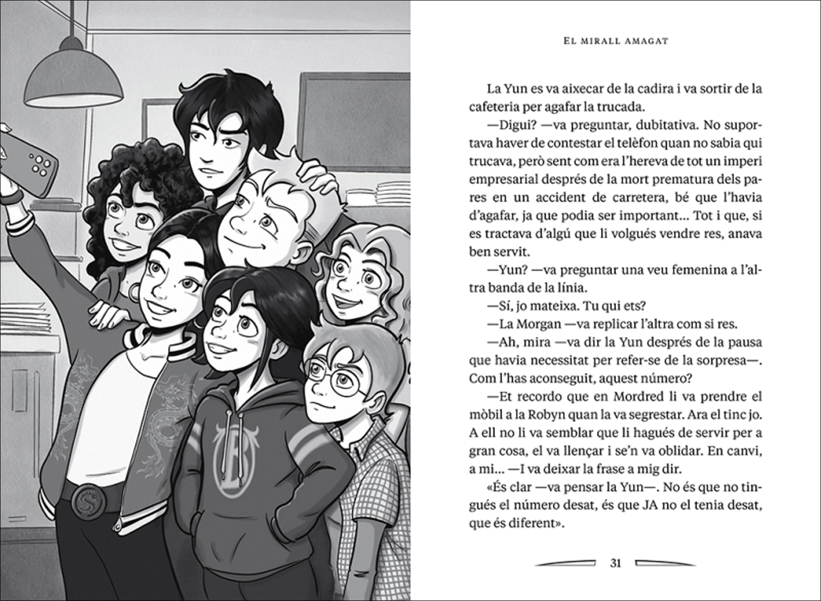 El mirall amagat (Hereus,3) (de l'Univers Amanda Black) (Tapa dura) 5