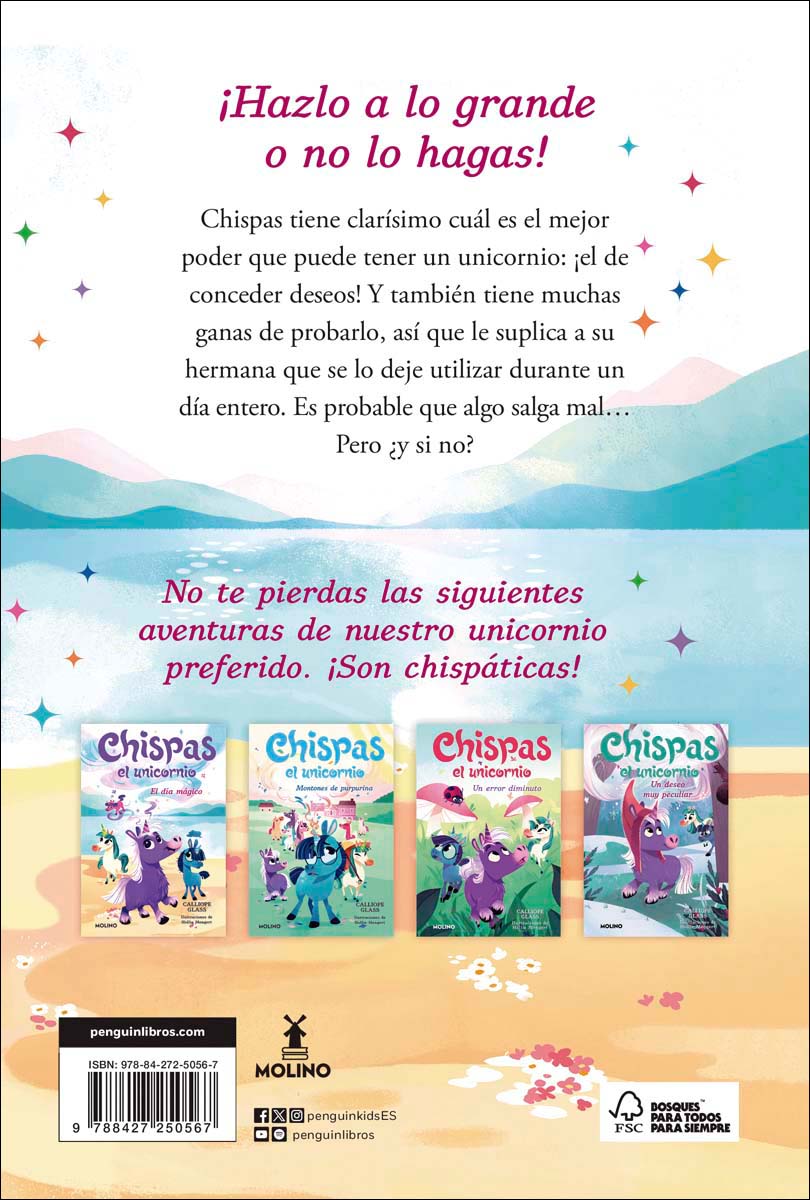 Chispas el unicornio 1 - El día mágico  (Tapa blanda) 2